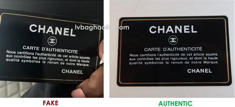 should i buy a chanel bag without authenticity card